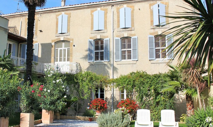 Bram House | Mansion with enclosed garden, PRIVATE Pool - near Carcassonne