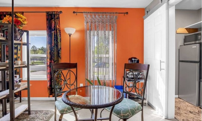 Newton Apartment | Marigold Sunrise Studio Apt. Short or Mid-Term Rental. Sleeps 4