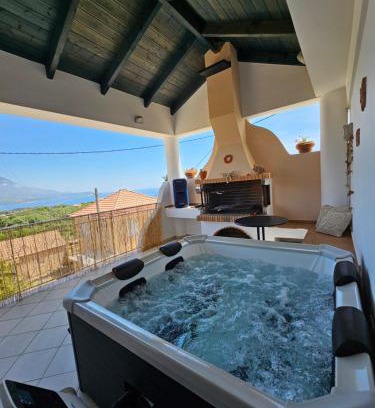 Spartia Apartment | Marily's seaview suite with private JACUZZI and BBQ