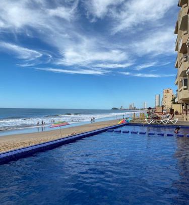 Marina Mazatlan Apartment | Marina del Sol Resort Condo directly on the Ocean 102