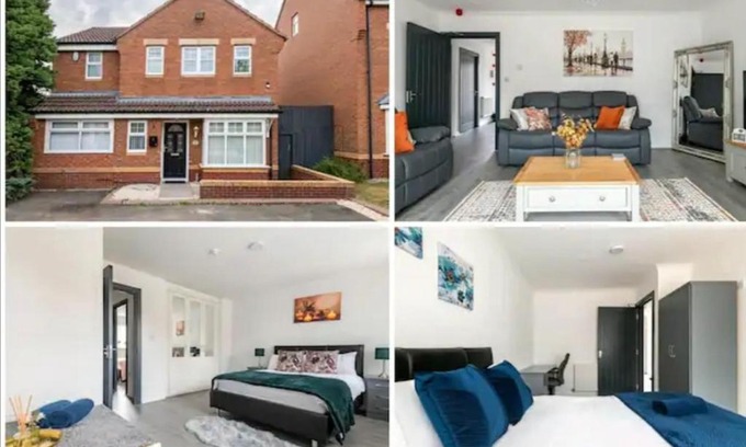 Marston Green House | Marston 5 Bedroom Home With Parking Near NEC & BHX