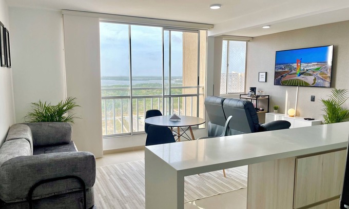 Riomar Apartment | Massage chairs, amazing views and coffee station