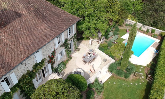 Massignieu-de-Rives House | Massignieu De Rives: 19th Mansion with breathtaking mountain view
