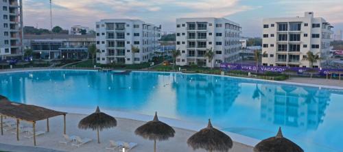 Mazatlan Apartment | Mazablue depa en laguna con playas artificiales