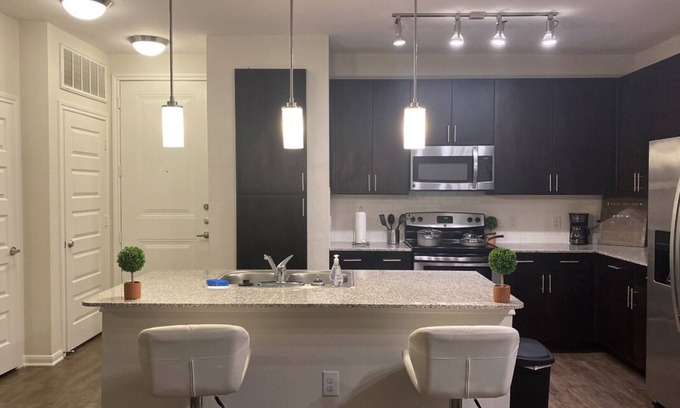 Central Southwest Apartment | Med Center Luxury 2br Apt