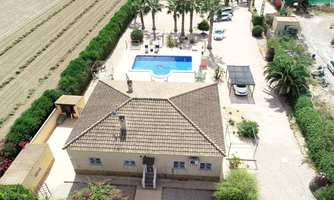 Catral Villa | Mediterranean villa with private pool 20 minutes from the beaches of La Marina