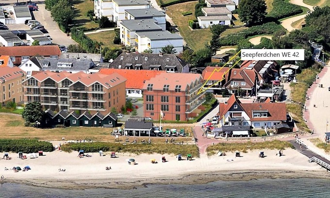 Hohwacht Apartment | Meeresblick "Seepferdchen" Haus 3, WE 42