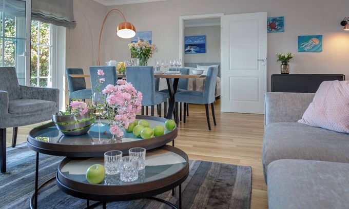 Westerland Apartment | Meerstrandläufer - Luxurious relaxation oasis for up to 6 guests with sauna