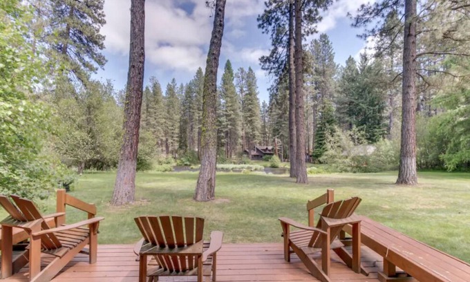 Camp Sherman Cabin | Metolius River Resort Cabin 7 - Luxurious cabin on the Metolius River w/