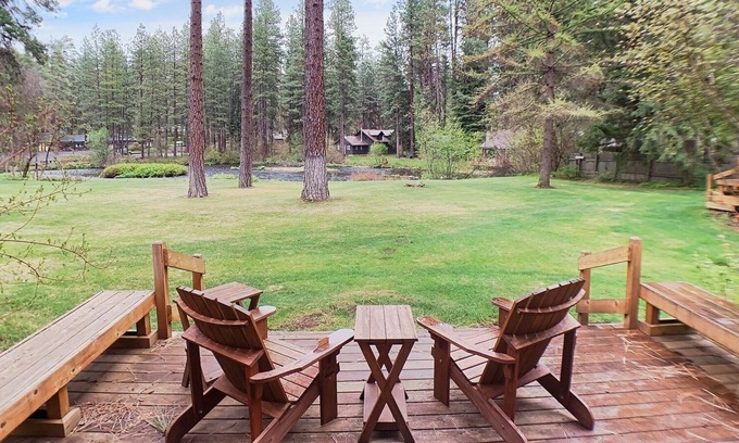 Camp Sherman Cabin | Metolius River Resort Cabin 9 - Luxurious cabin on the Metolius River w/