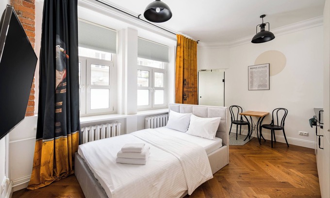 Nowa Praga Apartment | Metro Wileński Varsovia Studio #5