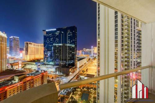 Las Vegas House | MGM Signature-21-701 1Br2Ba F1 Strip View Balcony