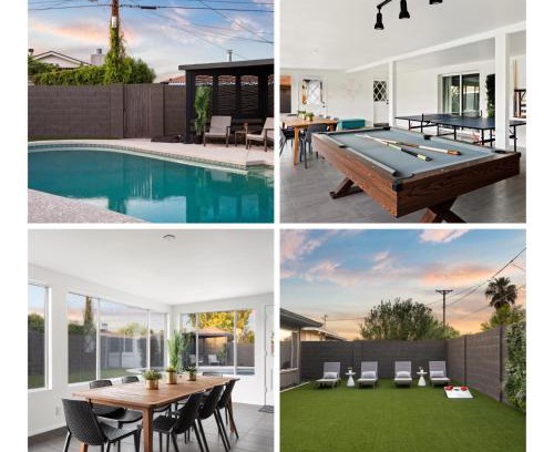 Village Grove House | Mid-century Modern Scottsdale Home W Heated Pool
