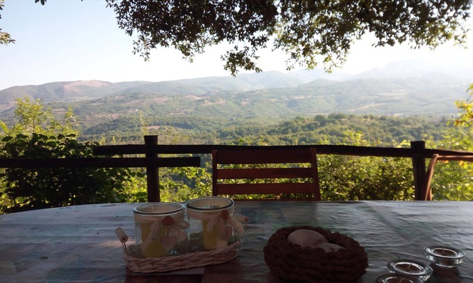 Colli sul Velino Apartment | Mini apartment panoramic view surrounded by greenery