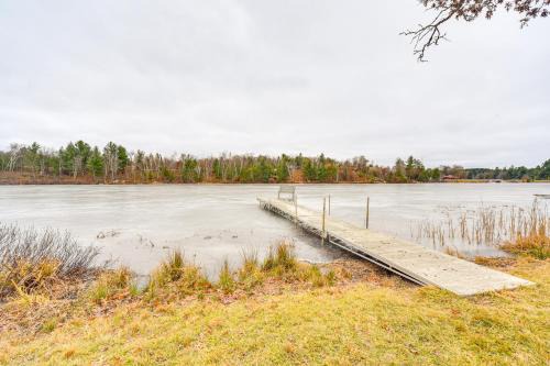 Gordon House | Minong Flowage Cabin with Fire Pit and Dock!