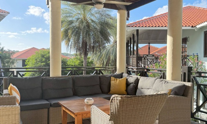 Sint Michiel Villa | ⭐ Minutes’ walk to the best beach, pool, golf. ⭐ 🧡 6BR-4BA