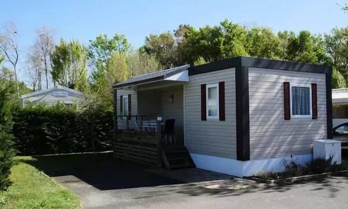 Sadirac House | Mobil-Home Alizé 3 Rooms 4 People Air-conditioned + TV 2sdb