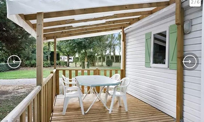 Camiers House | Mobil-home Camping de la Dune Blanche
