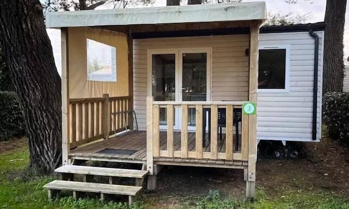 Paimboeuf House | Mobil home Classic - 20m2 - 1 Schlafzimmer - überdachte Terrasse 9m2 2 Personen