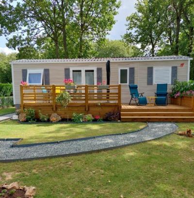 Marcilly-sur-Eure House | Mobil-home spacieux et confortable avec terrasse bien exposée