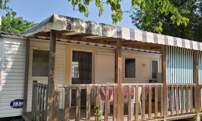 Meschers-sur-Gironde House | Mobile-home rental Camping L'Escale** in Meschers-sur-Gironde - 4 pers.