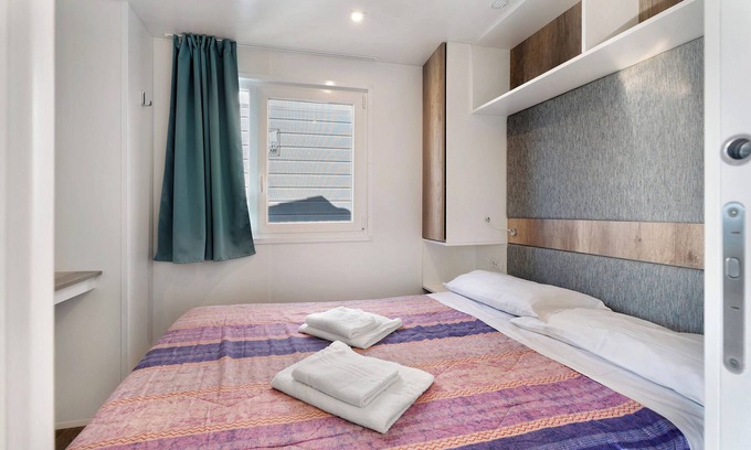 Ispra Apartment | Mobile Home 'Casa Mobile Standard 2' with Lake View, Wi-Fi and Air Conditioning