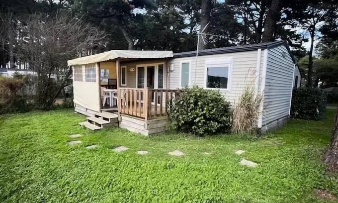 Paimboeuf House | Mobilheim Komfort plus - 33m2 - 3 Schlafzimmer - überdachte Terrasse 6 Personen