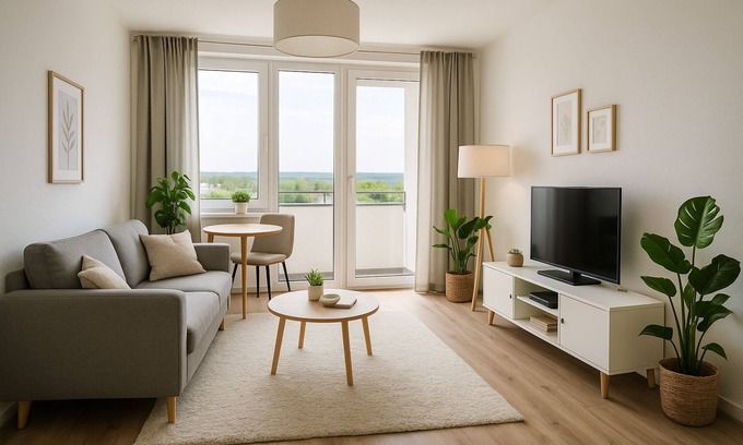 Lebenstedt Apartment | Modern 1-room apartment with feel-good character.