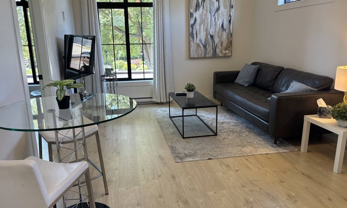 South Central Apartment | Modern 2BR Suite by the Beach | Walk to Hospital | Quiet & Bright Getaway