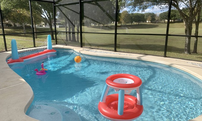 Indian Ridge House | Modern 4BR w/Heated Pool Near Disney