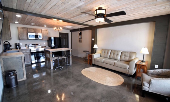 Pottsville House | Modern amenities steeped in history! Minutes to 4 state parks, ATU, lake & river