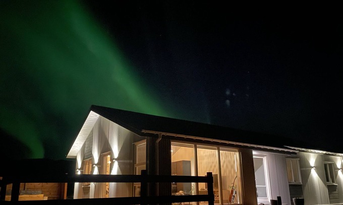 Siglufjordur House | Modern and cozy house with a great mountain view.