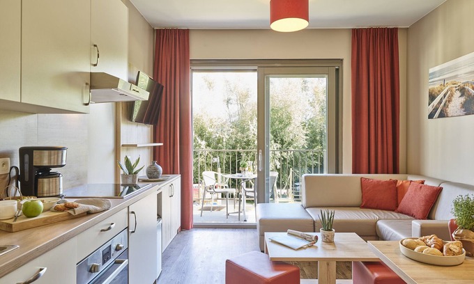 Westende Apartment | Modern apartment at 500m from the beach for 2 adultes and 2 kids.