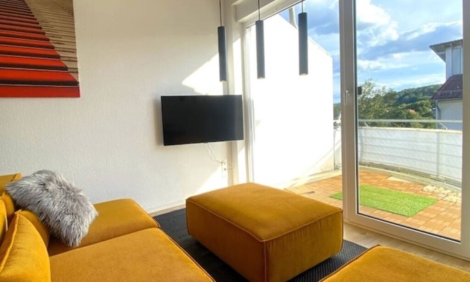 Gera Condo | Modern apartment near the university & the "Elster cycle path" - Karls Apartment B14