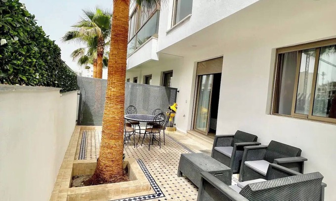 Quartier Industriel Apartment | Modern apartment with private terrace Agadir Centre, FOUNTY.