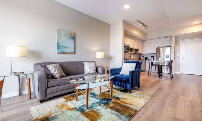 Stamford Apartment | Modern Apt with Harbor Views