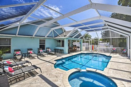 Beachwalk Isles House | Modern Beach Retreat with Pool, Hot Tub, and Patio!