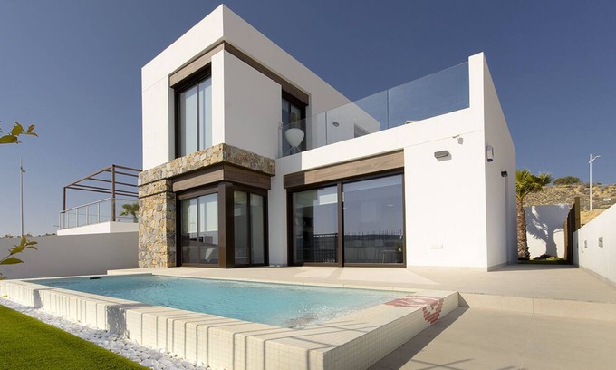 Algorfa Villa | Modern Brand New 3 bedroom House with Pool, La Finca Golf, great views