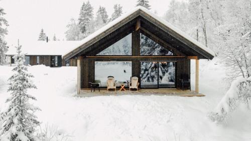 Gol Municipality House | Modern Cabin With Mountain View By Syningtoppen