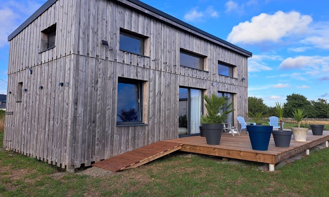 Plouhinec Ski Chalet | Modern chalet with sea view
