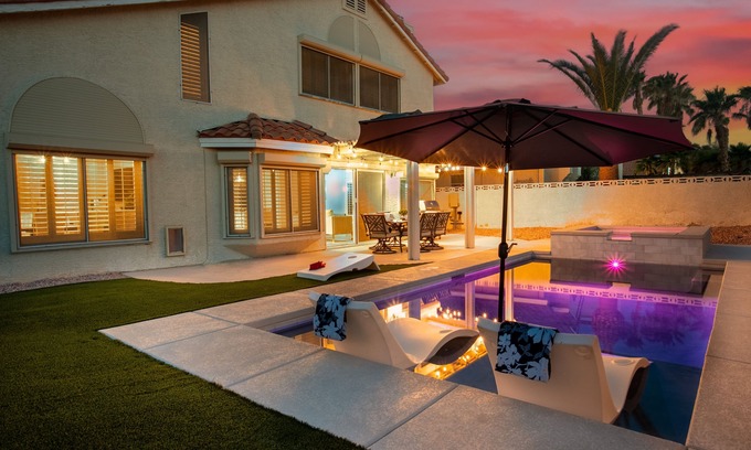 Green Valley House | Modern Chic Home w/Brand New Pool + Pool Table 4BR/3BA