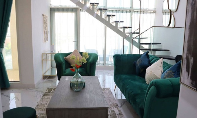 Masdar City Apartment | Modern City Duplex 2BR apartment in Masdar City