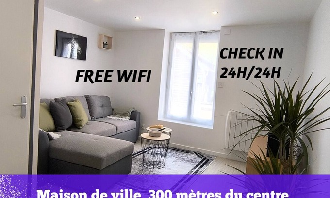 Bernay House | « Modern Cosy » Hyper Centre Bernay