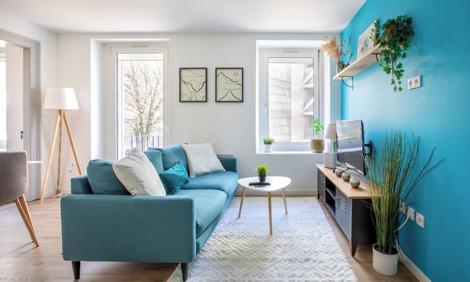 Mulhouse Apartment | Modern & Cozy Apartment, 2 Bedrooms, Super Quiet