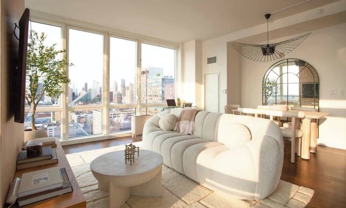 Hell's Kitchen Apartment | Modern Designer Luxury High rise Corner 2BR/BA