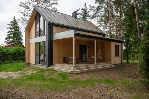 Nieporet House | Modern Farmhouse Zegrze with Sauna - by Rentujemy