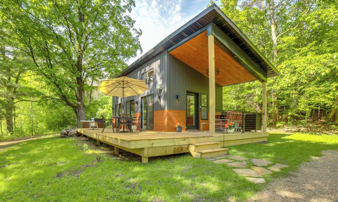 Paris House | Modern Hersey Tiny Home w/Private Hot Tub!
