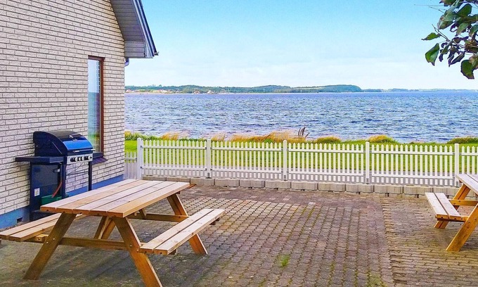 Hvalpsund House | Modern Holiday Home in Farsø with Terrace