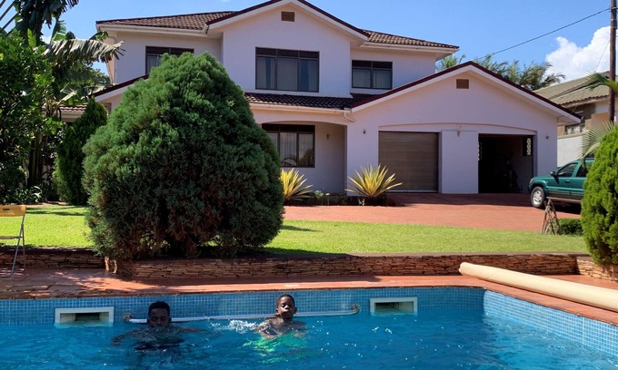 Kireka House | Modern home with a private swimming pool