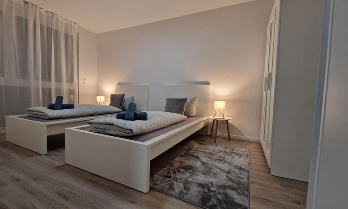 Nordstadt Apartment | Modern Living Apartment with Sunset Terrace